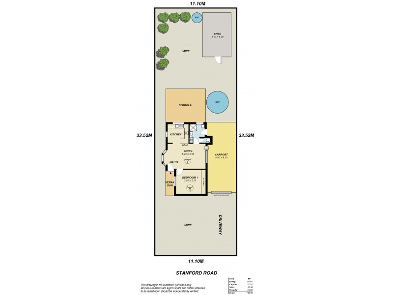 123 Stanford Road, Salisbury Heights SA 5109 Floorplan
