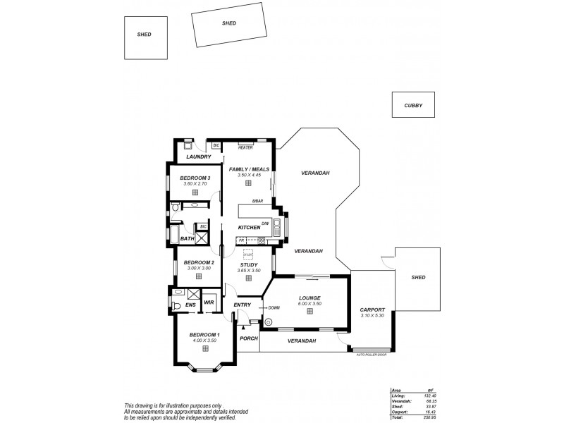 9 Summer Hill Court, Wynn Vale SA 5127 Floorplan