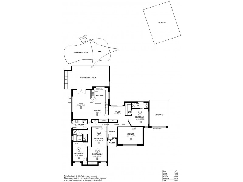 6 Irvine Court, Wynn Vale SA 5127 Floorplan