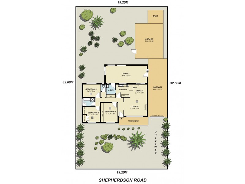 64 Shepherdson Road, Parafield Gardens SA 5107 Floorplan