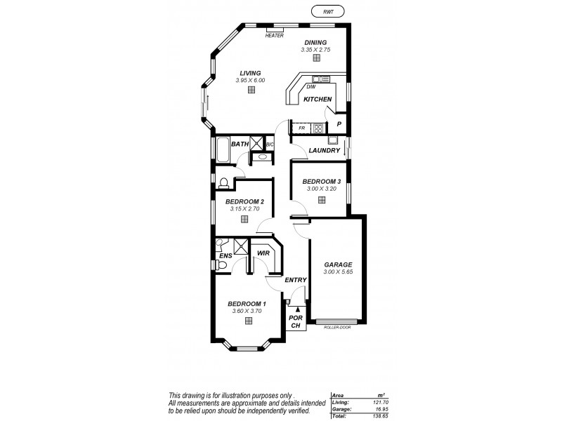 53 Orlando Avenue, Hampstead Gardens SA 5086 Floorplan