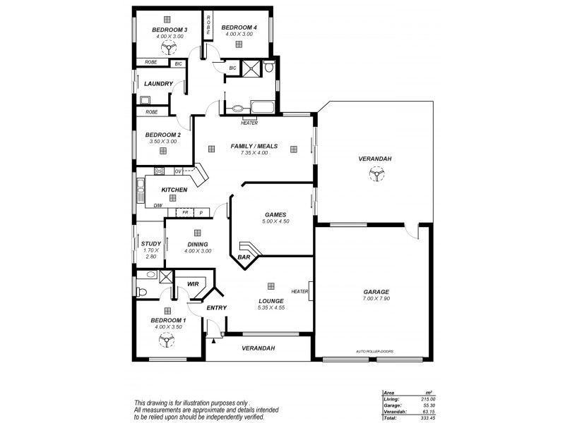 15 Mitre Place, Greenwith SA 5125 Floorplan
