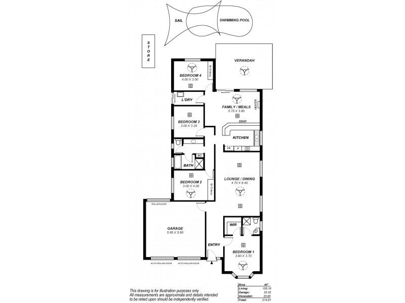 27 Featherstone Circuit, Greenwith SA 5125 Floorplan
