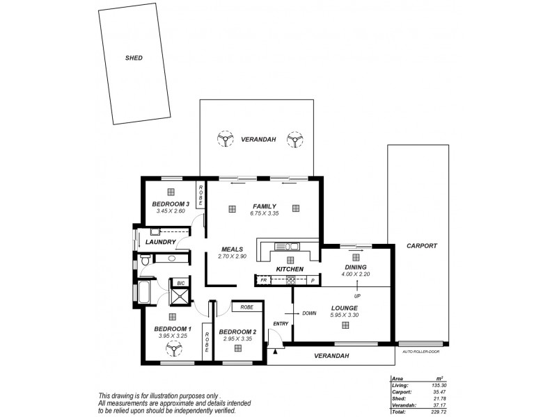 37 St Albans Drive, Salisbury Heights SA 5109 Floorplan