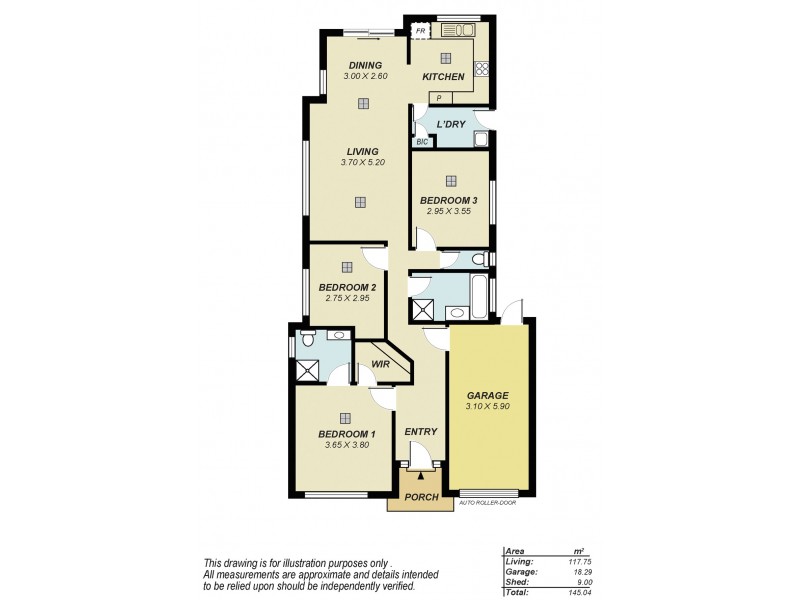 10 Holbrook Crescent, Greenwith SA 5125 Floorplan