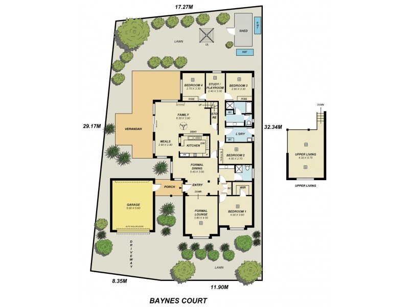 3 Baynes Court, Greenwith SA 5125 Floorplan