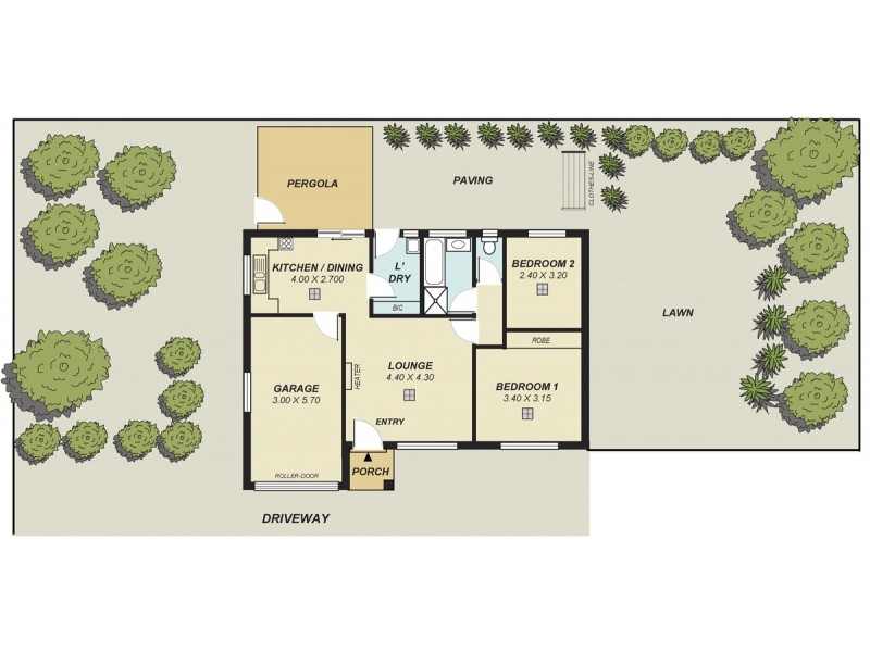 1/1237 Grand Junction Road, Hope Valley SA 5090 Floorplan