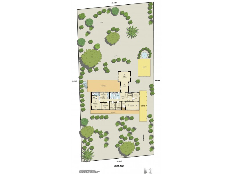 25 Birt Avenue, Salisbury Heights SA 5109 Floorplan