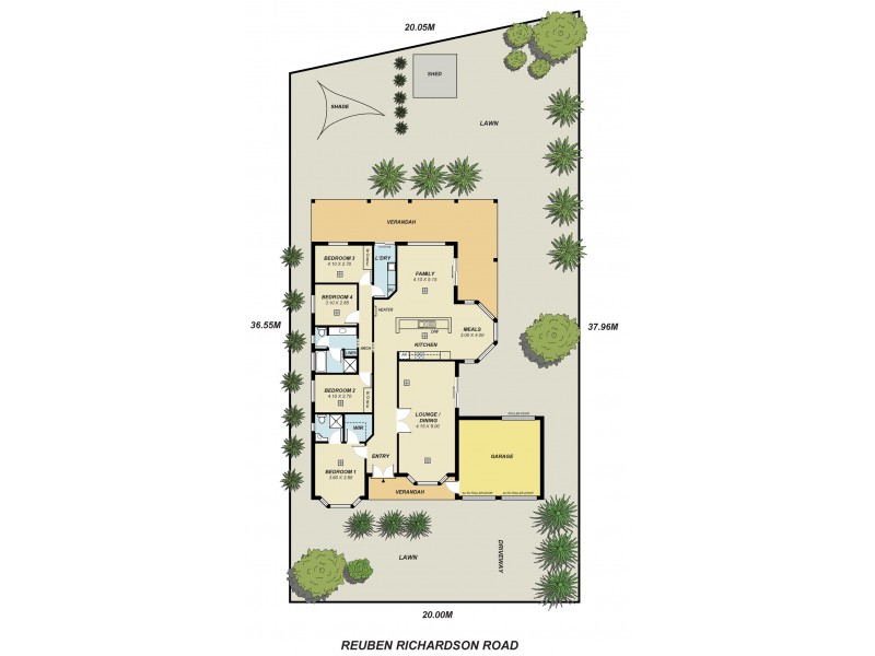 118 Reuben Richardson Road, Greenwith SA 5125 Floorplan