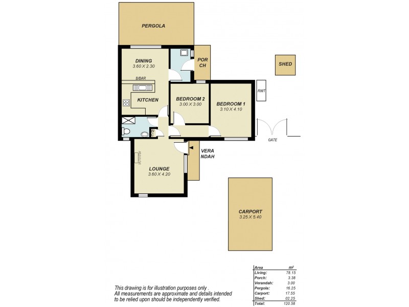 4 Bryant Court, Golden Grove SA 5125 Floorplan