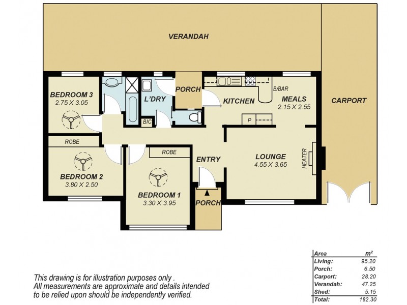 37 Rednall Street, Tea Tree Gully SA 5091 Floorplan