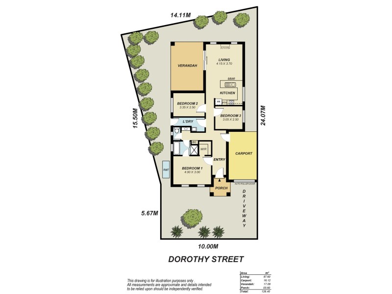 75 Dorothy Street, Brahma Lodge SA 5109 Floorplan