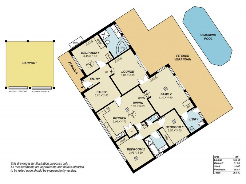 18 Red Wattle Place, Wynn Vale SA 5127 Floorplan