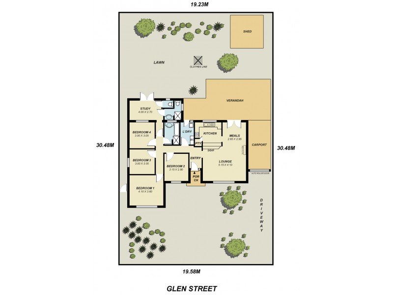 53 Glen Street, Salisbury East SA 5109 Floorplan