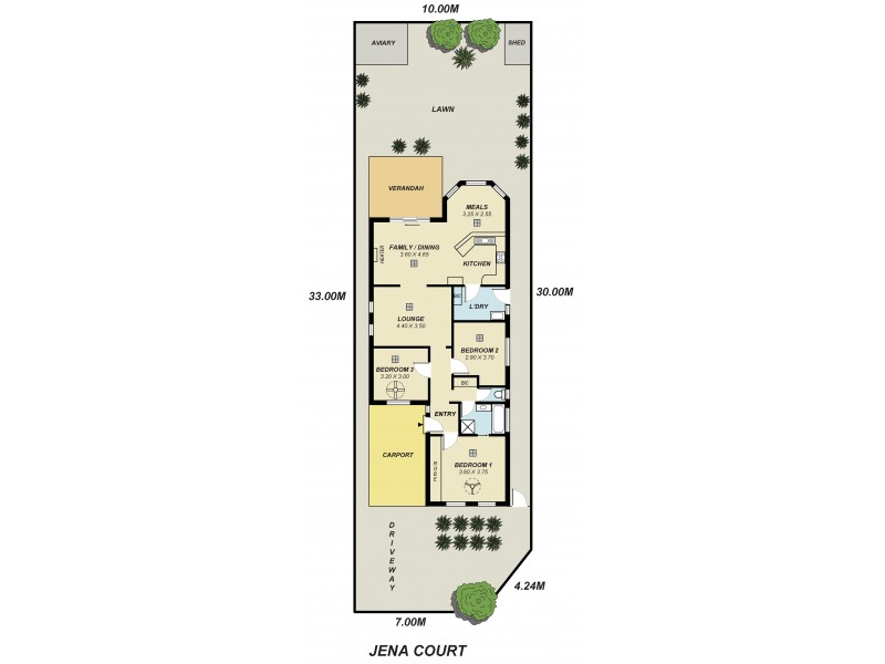 6 Jena Court, Greenwith SA 5125 Floorplan