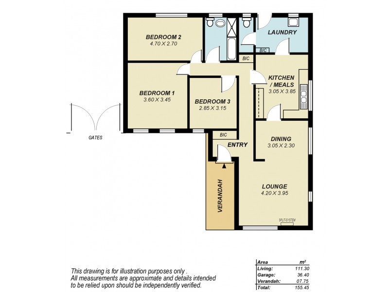 82 Cross Keys Road, Brahma Lodge SA 5109 Floorplan
