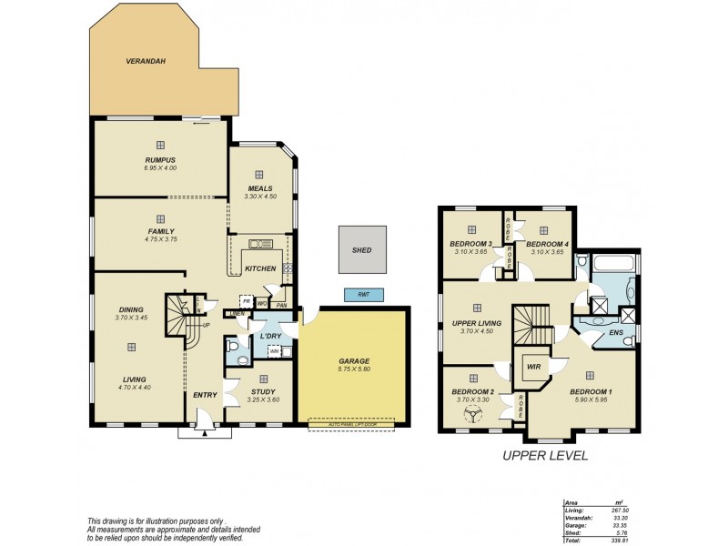 18 Green Pine Circuit, Golden Grove SA 5125 Floorplan