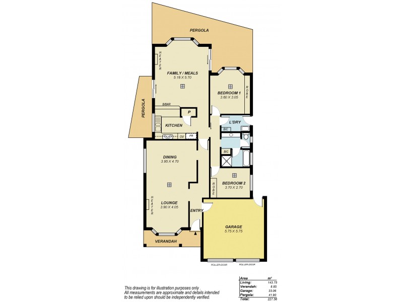 8 West Court, Golden Grove SA 5125 Floorplan
