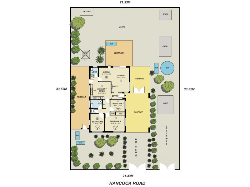 372 Hancock Road, Surrey Downs SA 5126 Floorplan