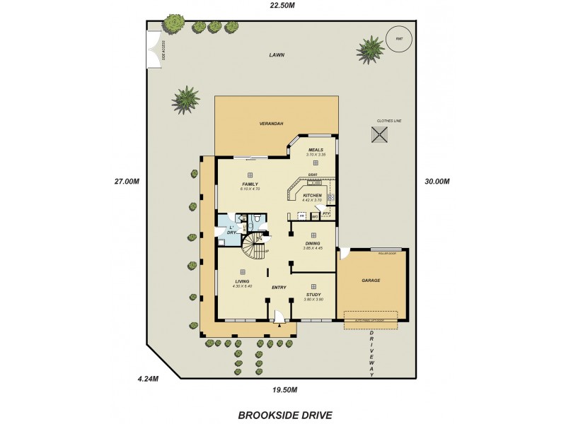 26 Brookside Drive, Mawson Lakes SA 5095 Floorplan