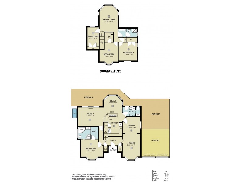 81 Thornton Drive, Greenwith SA 5125 Floorplan