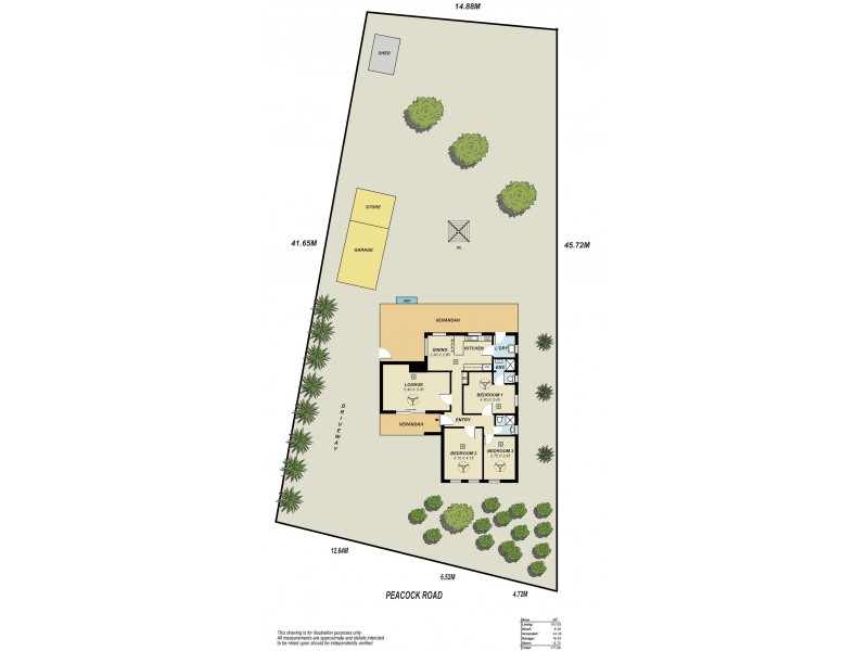 17 Peacock Road, Elizabeth Downs SA 5113 Floorplan