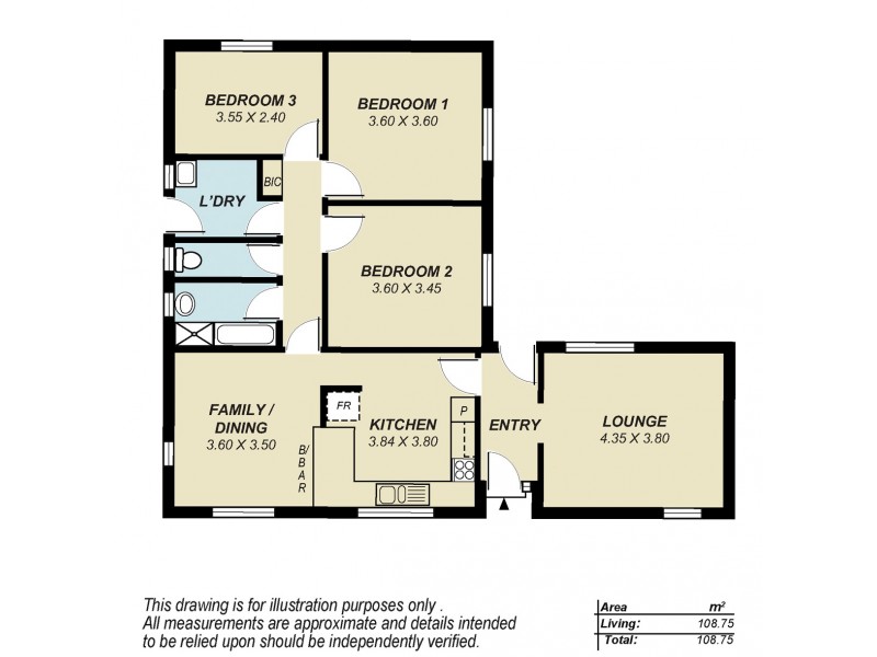 55 Verbena Drive, Parafield Gardens SA 5107 Floorplan