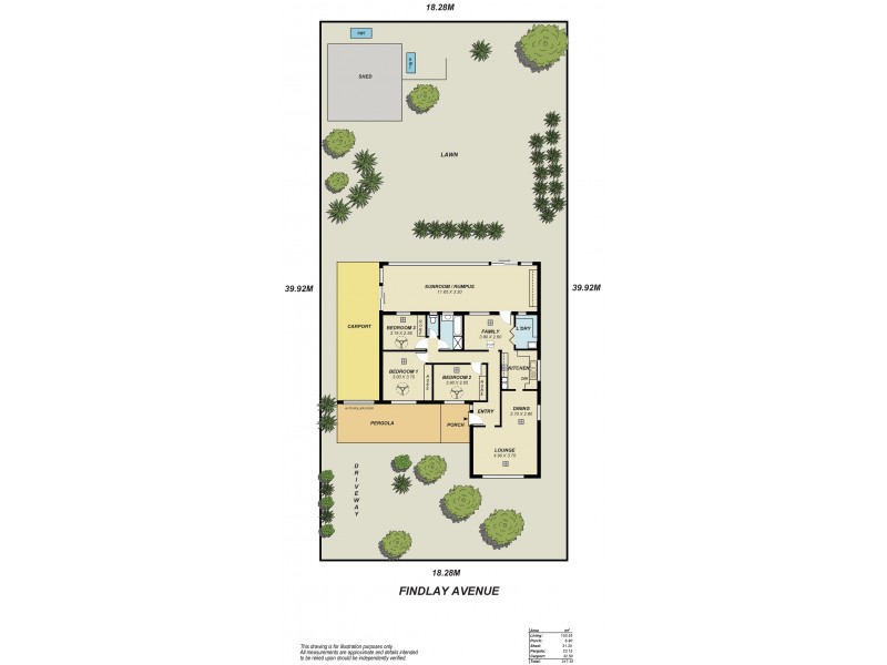 5 Findlay Avenue, Salisbury East SA 5109 Floorplan