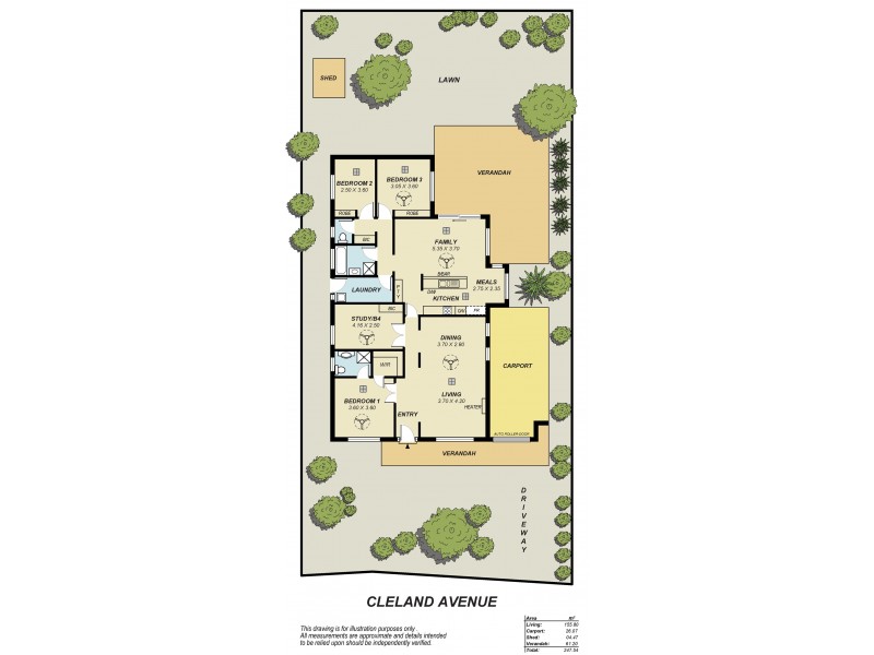 6 Cleland Avenue, Blakeview SA 5114 Floorplan