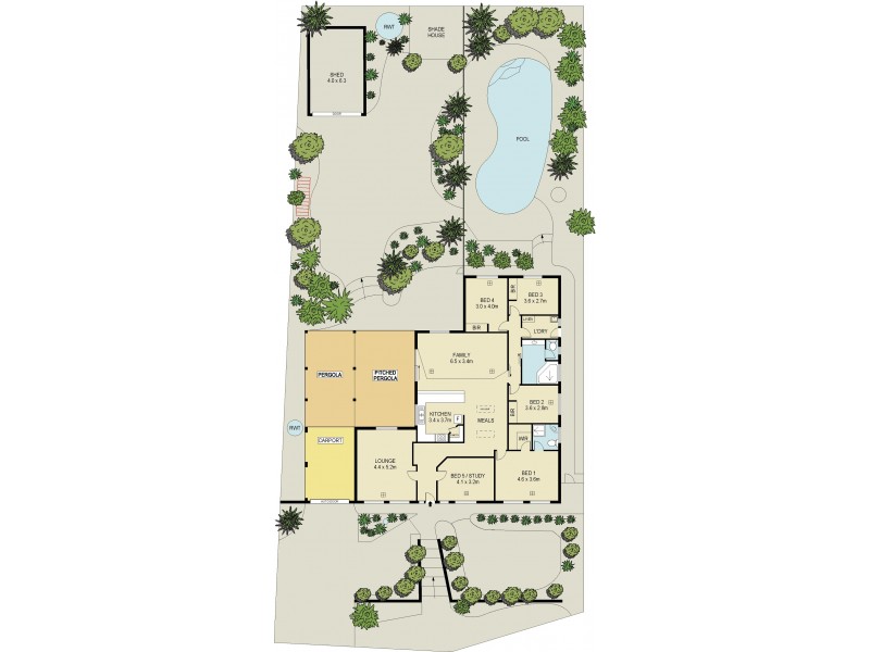 28 Davies Court, Wynn Vale SA 5127 Floorplan