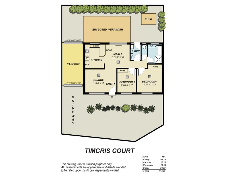 1/5 Timcris Court, Wynn Vale SA 5127 Floorplan