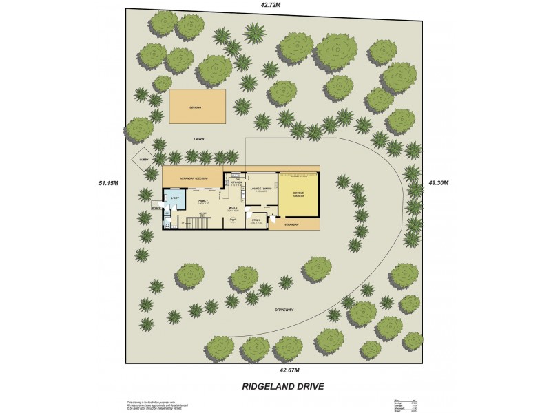 25 Ridgeland Drive, Teringie SA 5072 Floorplan