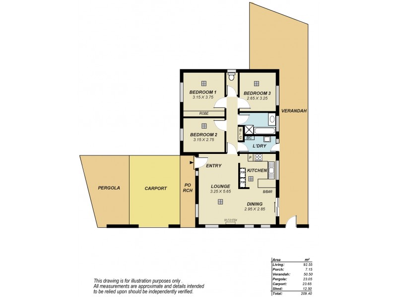 28 Mallett Avenue, Brahma Lodge SA 5109 Floorplan