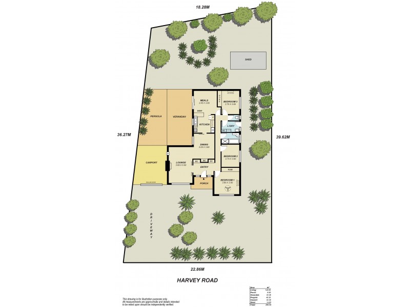 21 Harvey Road, Elizabeth SA 5112 Floorplan