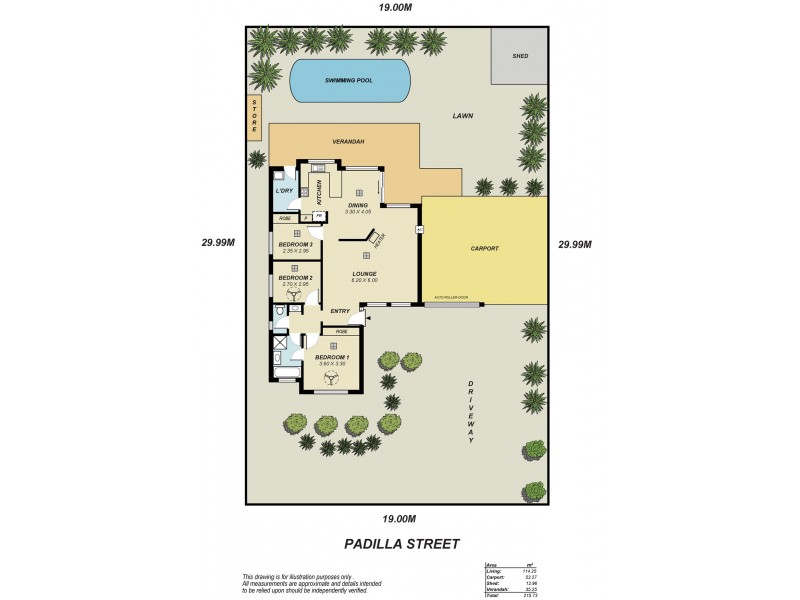 18 Padilla Street, Paralowie SA 5108 Floorplan