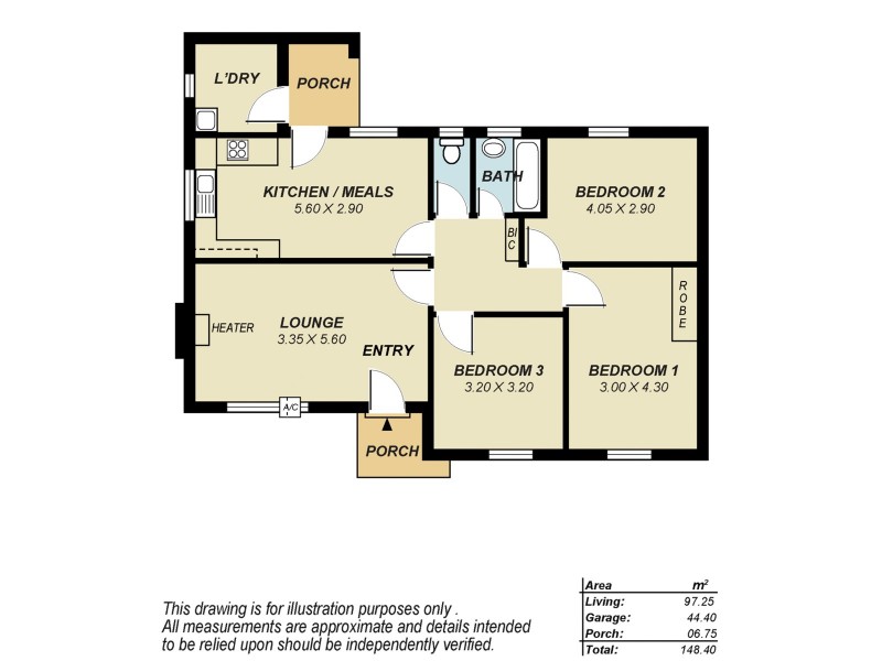 33 Campbell Road, Elizabeth Downs SA 5113 Floorplan