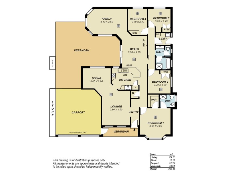 44 Silcock Circuit, Greenwith SA 5125 Floorplan