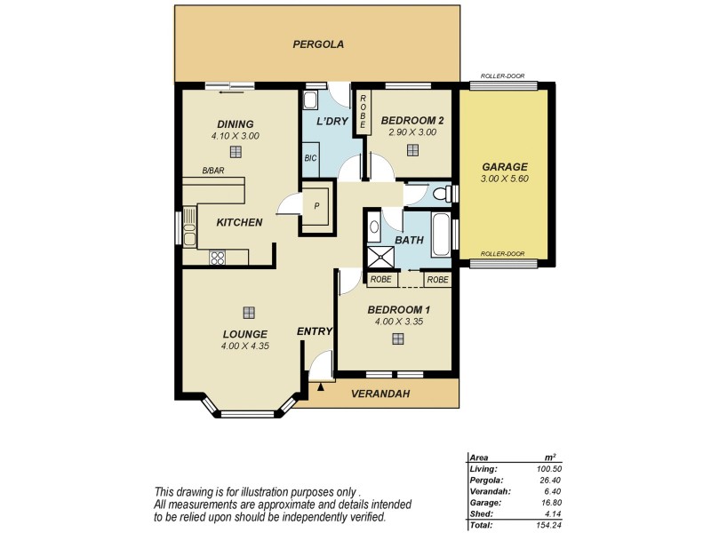3/135 Fenden Road, Salisbury Park SA 5109 Floorplan