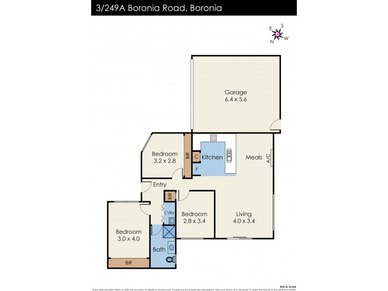 3/249A Boronia Road, Boronia VIC 3155 Floorplan