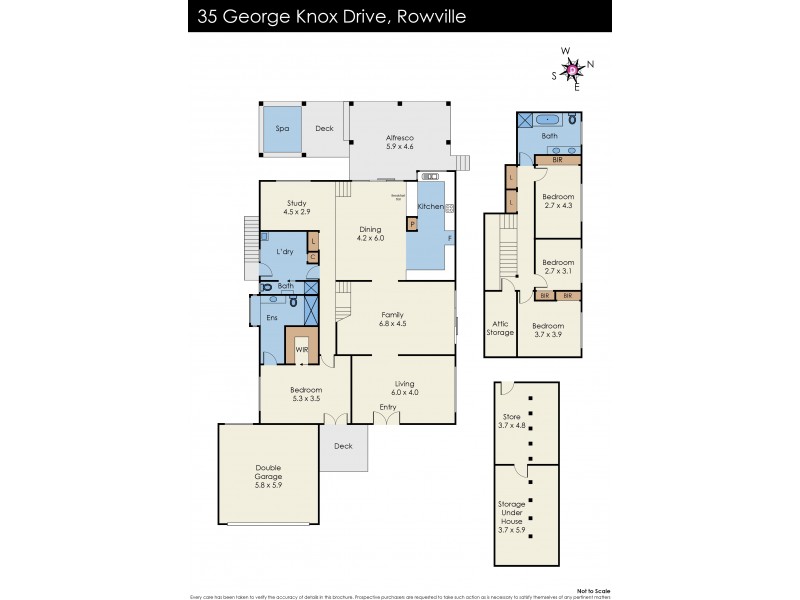 35 George Knox Drive, Rowville VIC 3178 Floorplan