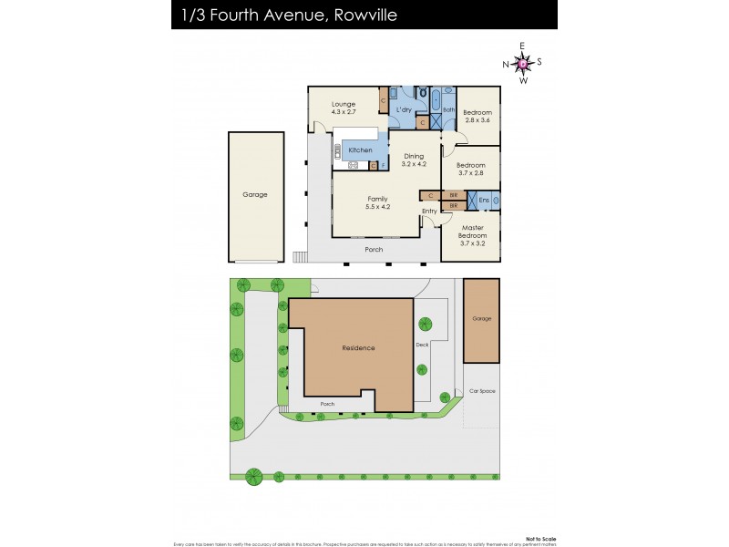 1/3 Fourth Avenue, Rowville VIC 3178 Floorplan