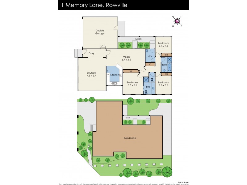 1 Memory Lane, Rowville VIC 3178 Floorplan
