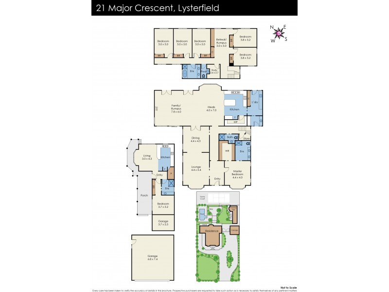 21 Major Crescent, Lysterfield VIC 3156 Floorplan