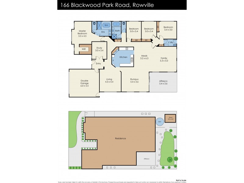 166 Blackwood Park Road, Rowville VIC 3178 Floorplan