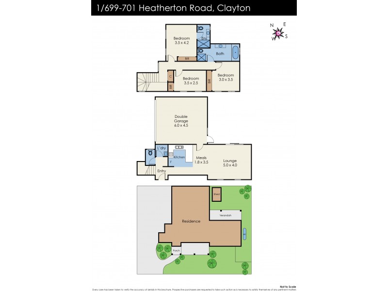 1/699-701 Heatherton Road, Clayton South VIC 3169 Floorplan