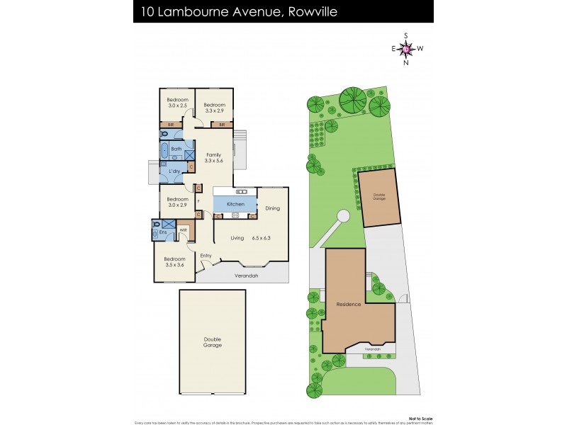 10 Lambourne Avenue, Rowville VIC 3178 Floorplan