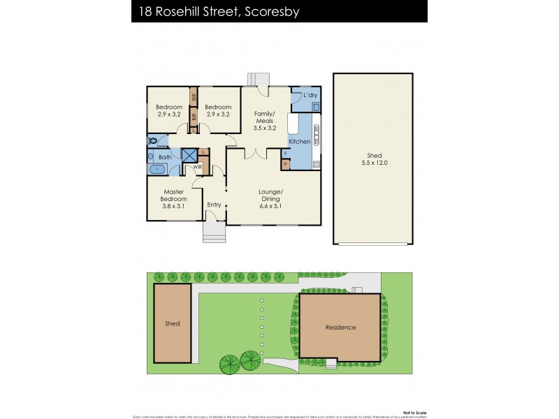18 Rosehill Street, Scoresby VIC 3179 Floorplan