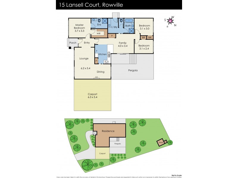15 Lansell Court, Rowville VIC 3178 Floorplan