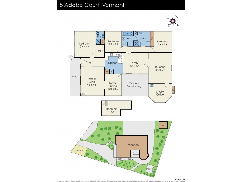 5 Adobe Court, Vermont VIC 3133 Floorplan