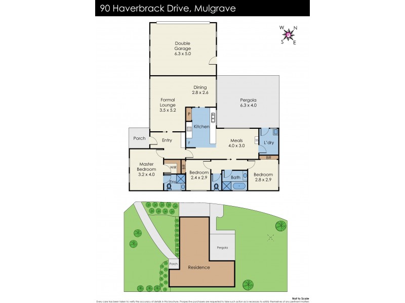 90 Haverbrack Drive, Mulgrave VIC 3170 Floorplan